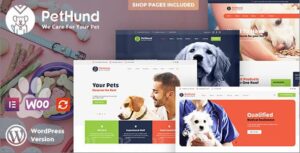 Pet Hund - Animals Shop & Veterinary WordPress Theme