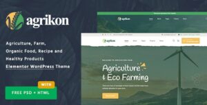 Agrikon - Organic Food & Agriculture WooCommerce Theme