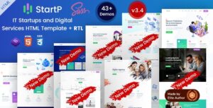 StartP - IT Startups & Digital Services HTML Template