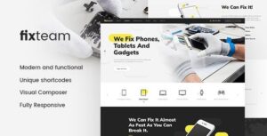FixTeam - Electronics & Mobile Devices Repair WordPress Theme