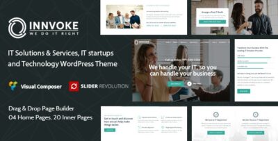 Innvoke - IT Solutions & Services WordPress Theme