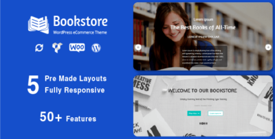 Bookstore - Responsive WooCommerce Theme
