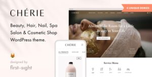 Chérie: Beauty Salon WordPress Theme