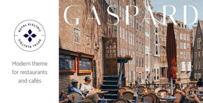 Gaspard - Restaurant and Coffee Shop Theme