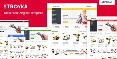 Stroyka - Tools Store Angular 11 eCommerce Template