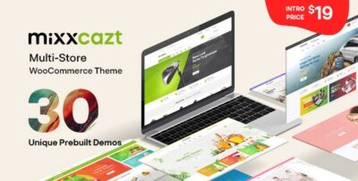 Mixxcazt - Creative Multipurpose WooCommerce Theme