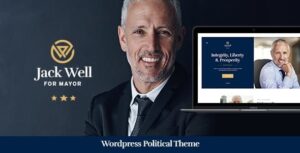 Jack Well - Elections Campaign & Political WordPress Theme