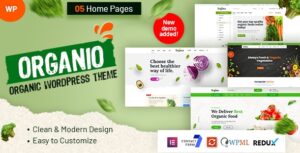 Organio - Organic Food Store WordPress