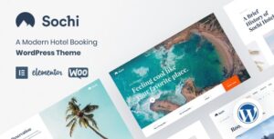 Sochi - Hotel Booking Theme