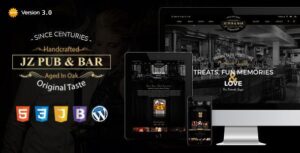 Jz Pub & Bar WordPress Theme