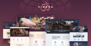 Vihara -Ashram Oriental Buddhist Temple WordPress Theme RTL