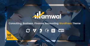 Amwal - Consulting Finance WordPress Theme