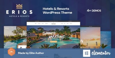 Resort & Hotel WordPress Theme-Erios