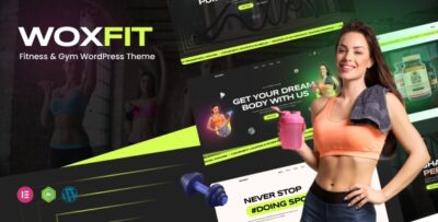 WoxFit - Fitness & Gym WordPress Theme