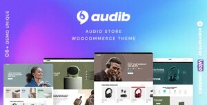 Audib - Audio Store WooCommerce Theme