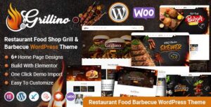 Grillino - Grill & Restaurant WordPress Theme