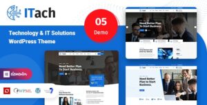 IT Solutions & Technology WordPress Theme - Itach