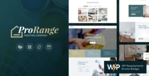 ProRange | Painting & Renovation Construction Company WordPress Theme
