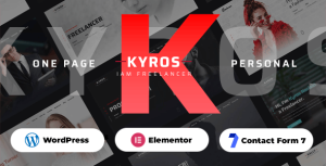 Kyros - Personal Portfolio CV Resume Theme