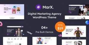 Marx - Digital Marketing Agency WordPress Theme