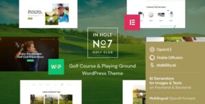 N7 | Golf Club Sports Theme