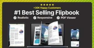 Real 3D FlipBook PDF Viewer WordPress Plugin