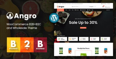 Angro - WooCommerce B2B & Wholesale Theme