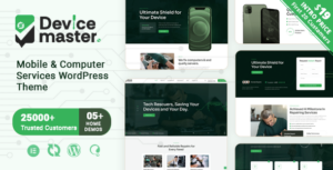 Devicemaster - Mobile & Computer Repair Services WordPress Theme