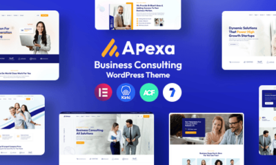 Apexa - Multipurpose Business Consulting WordPress Theme