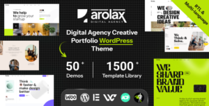 Arolax- Creative Digital Agency Theme