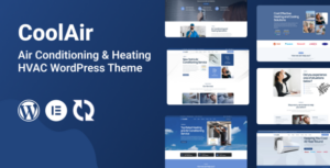 Coolair - Air Conditioning & Heating HVAC WordPress Theme