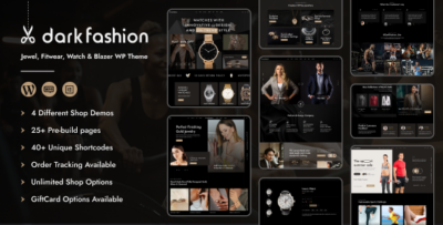 Dark Fashion - Jewelry & Fashion Store Theme