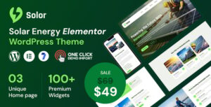 Solor - Solar Energy WordPress Theme