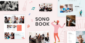 SongBook - Music School WordPress Theme