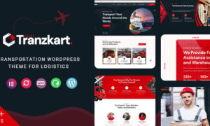 Tranzkart - Transportation WordPress Theme for Logistics