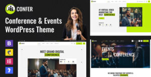 Confer - Conference & Events WordPress Theme