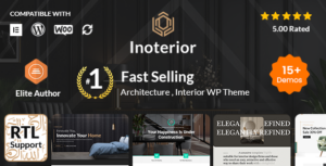 Inoterior - Architecture & Interior Designer WordPress Theme