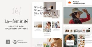 LaFeminite - Personal Blog WordPress Theme