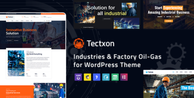 Tectxon - Industry & Factory WordPress Theme