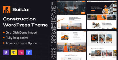 Buildar - Construction WordPress Theme