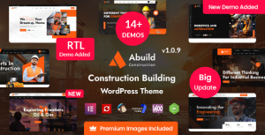 Abuild - Construction WordPress Theme