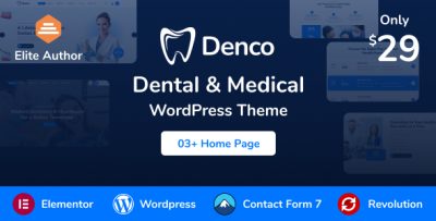 Denco - Dental & Medical WordPress Theme