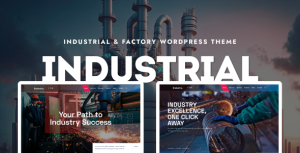 Endustry | Industrial & Factory WordPress Theme